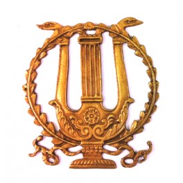Lyre et Rosace Empire 0891