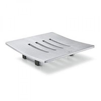 ABBACO - porte savon Inox satiné