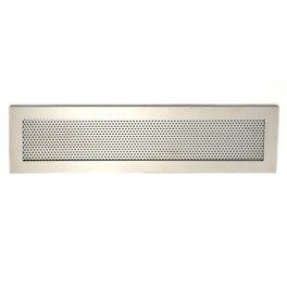 Grille d'aération MM - Inox satiné