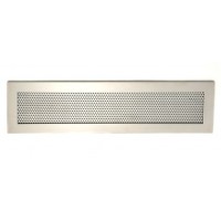 Grille d'aération MM - Inox satiné