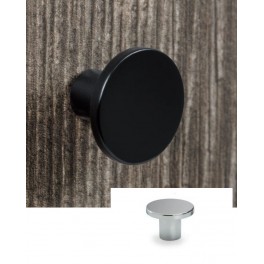 Bouton CSN Noir mat