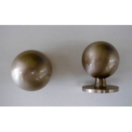 Bouton de meuble N°165 Nickel satiné