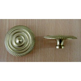 Bouton de meuble Restauration N°427 - Laiton