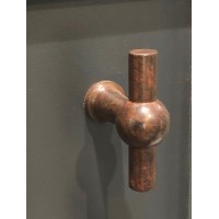Bouton Chemin de fer - Rouille