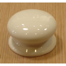 Bouton Porcelaine Blanc