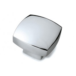 Bouton de milieu carré Chromé WIDE