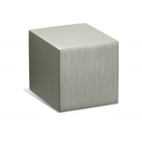 Bouton de milieu carré Nickel satiné DADO