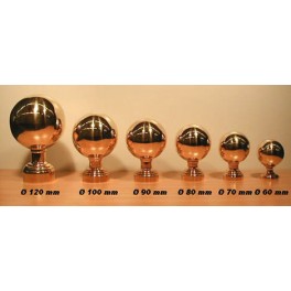 Boule de rampe - Laiton
