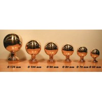 Boule de rampe - Laiton