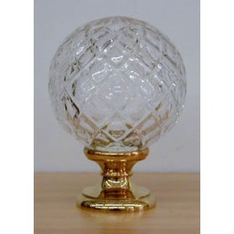 Boule de rampe 28bis - Cristal Incolore