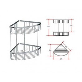 Grille d'angle FILO double - 50032