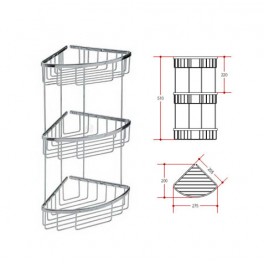 Grille d'angle FILO triple - 50033