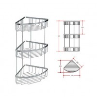 Grille d'angle FILO triple - 50033