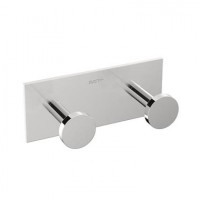 Patère double STICK - Chrome