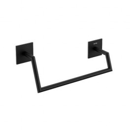Patère serviette Anneau STICK - Noir mat
