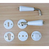 Canon Blanc Chrome sur rosace