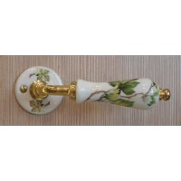 Ensemble Porcelaine Vigne + Laiton