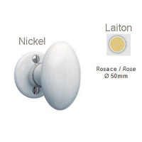 Bouton Ovale sur rosace