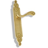 Ensemble Louis XV sur Plaque Laiton Poli