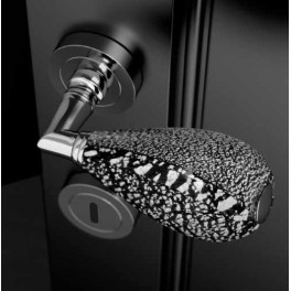 Ensemble GOCCIA Laiton chromé/ Noir/Argent