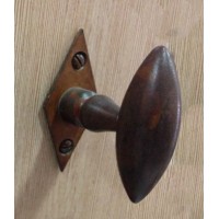 Bouton de fenêtre Olive fer - Rouille