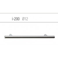 Poignée Inox I-200 Ø12mm