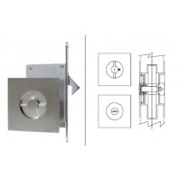 Ensemble Condamnation Carré Inox