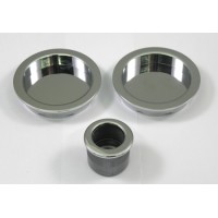 Poignée ronde Laiton Chromé