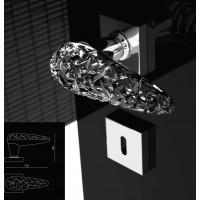 Ensemble ICE Laiton Chrome / Transparent