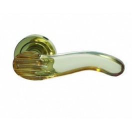 Ensemble KIARA Laiton PV / Ambre Transparent
