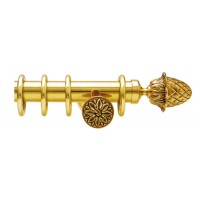Tringle à rideaux Louis XVI Lisse Ø35