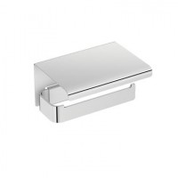 Porte papier toilettes capoté LINE - Chrome