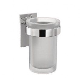 Porte verre mural STICK - Chrome
