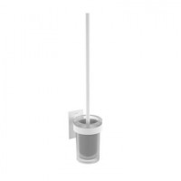 Porte balai mural STICK - Blanc mat