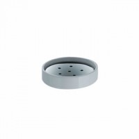 SAON - Porte savon Céramique/Inox poli