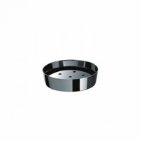 SAON - Porte savon rond Inox poli