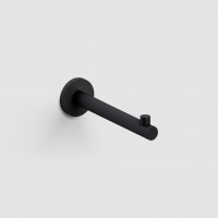 KALDUR Porte-rouleau - Droit - Noir mat